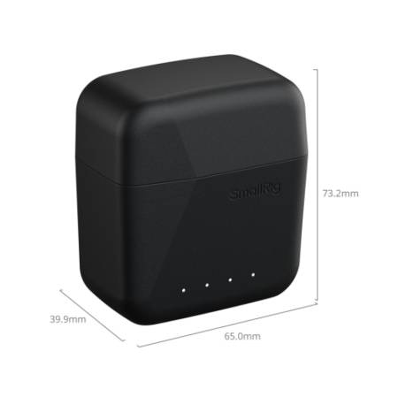 SmallRig 5204 - etui ładujące z wbudowanym powerbankiem do nadajnika DJI Mic 2 - wymiary